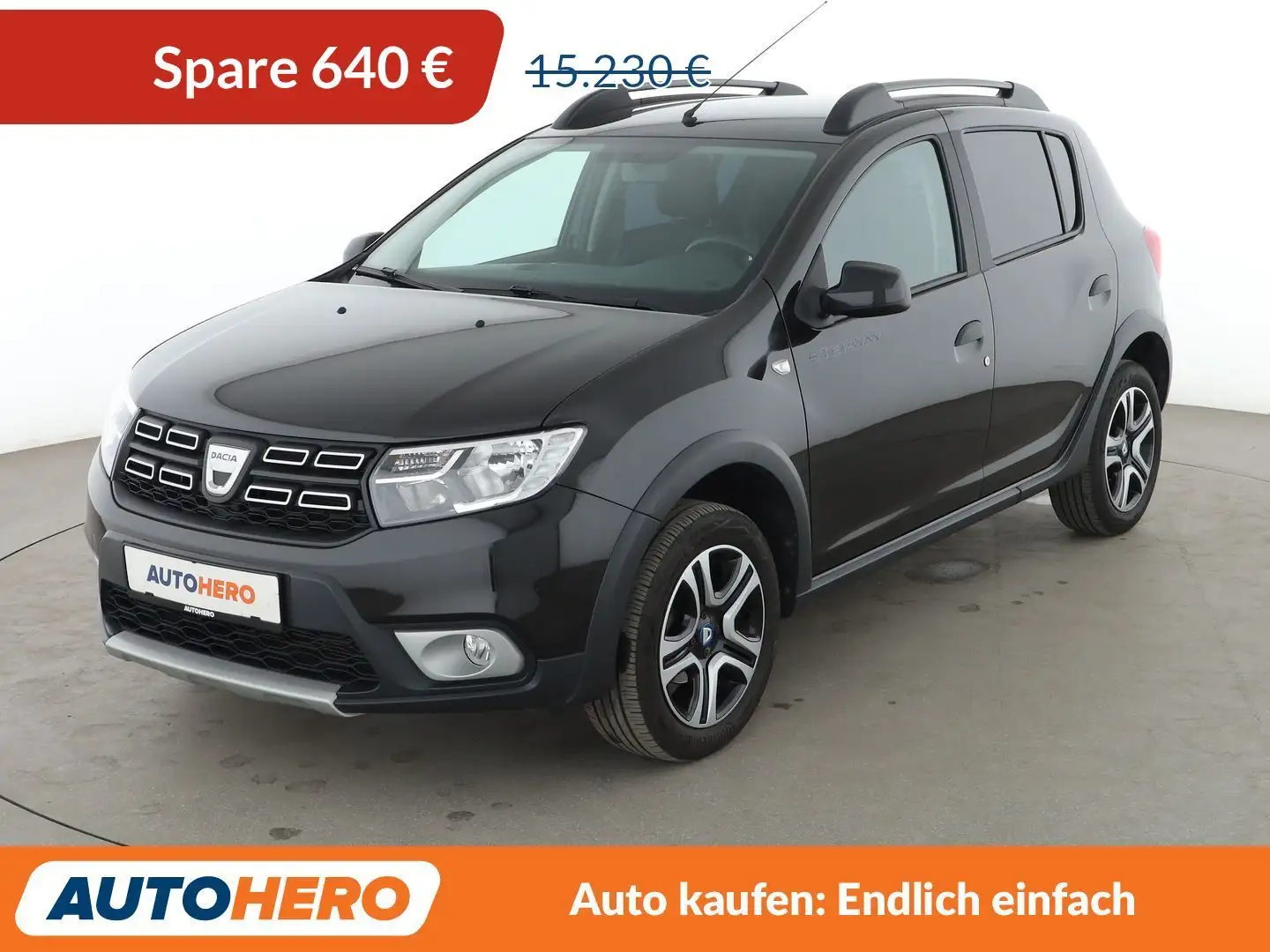 Dacia Sandero 0.9 TCe Stepway Celebration*NAVI*CAM*PDC*KLIMA* Noir - 1