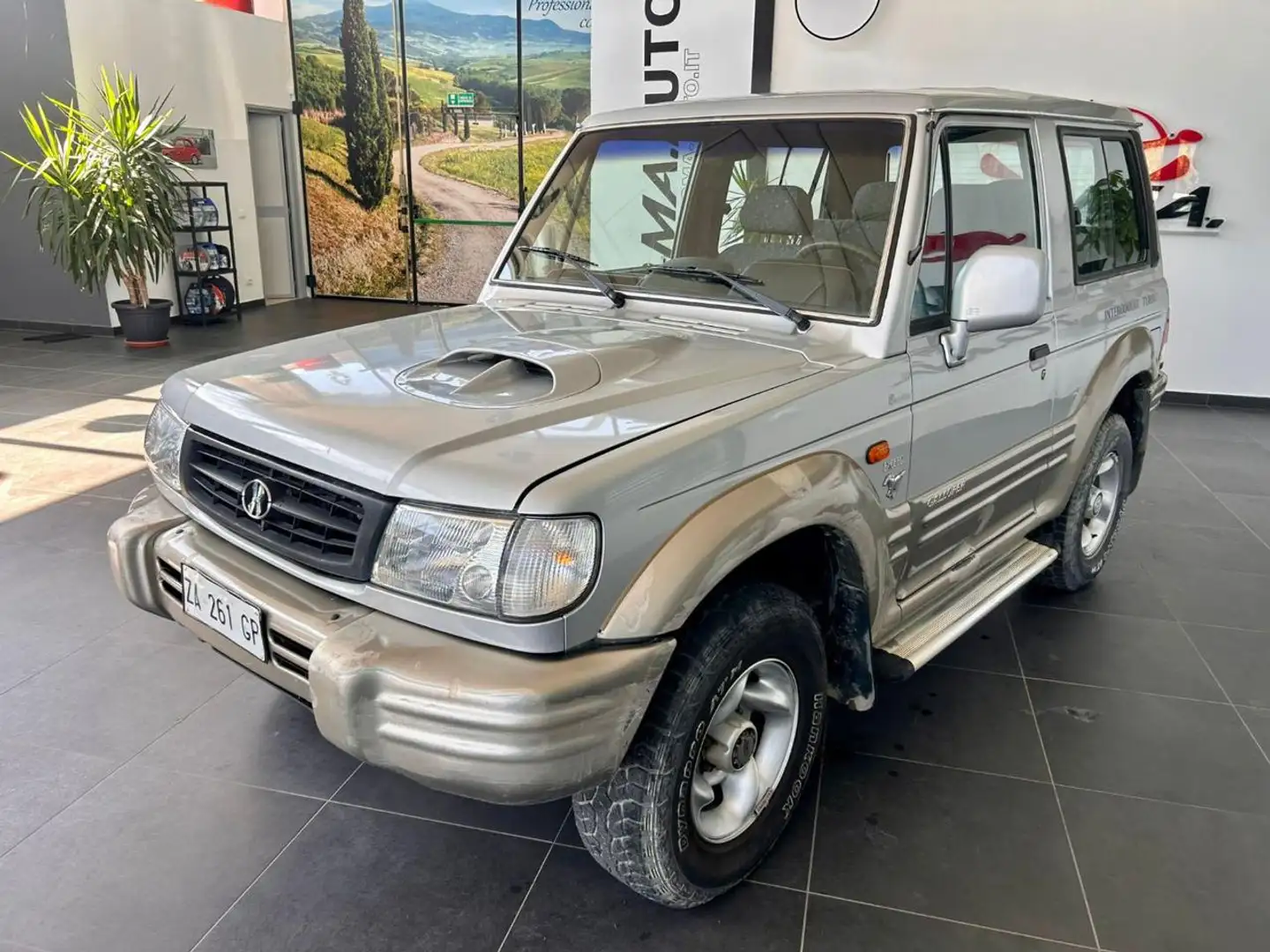 Hyundai Galloper 2.5 TDI Corto Gris - 1