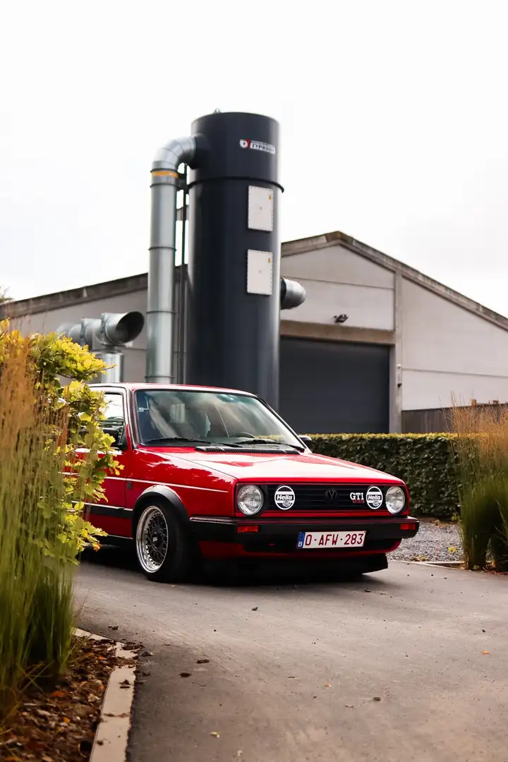 Volkswagen Golf GTI mk2 gti 16v silverstone edition nr 0855/1000 Rood - 2