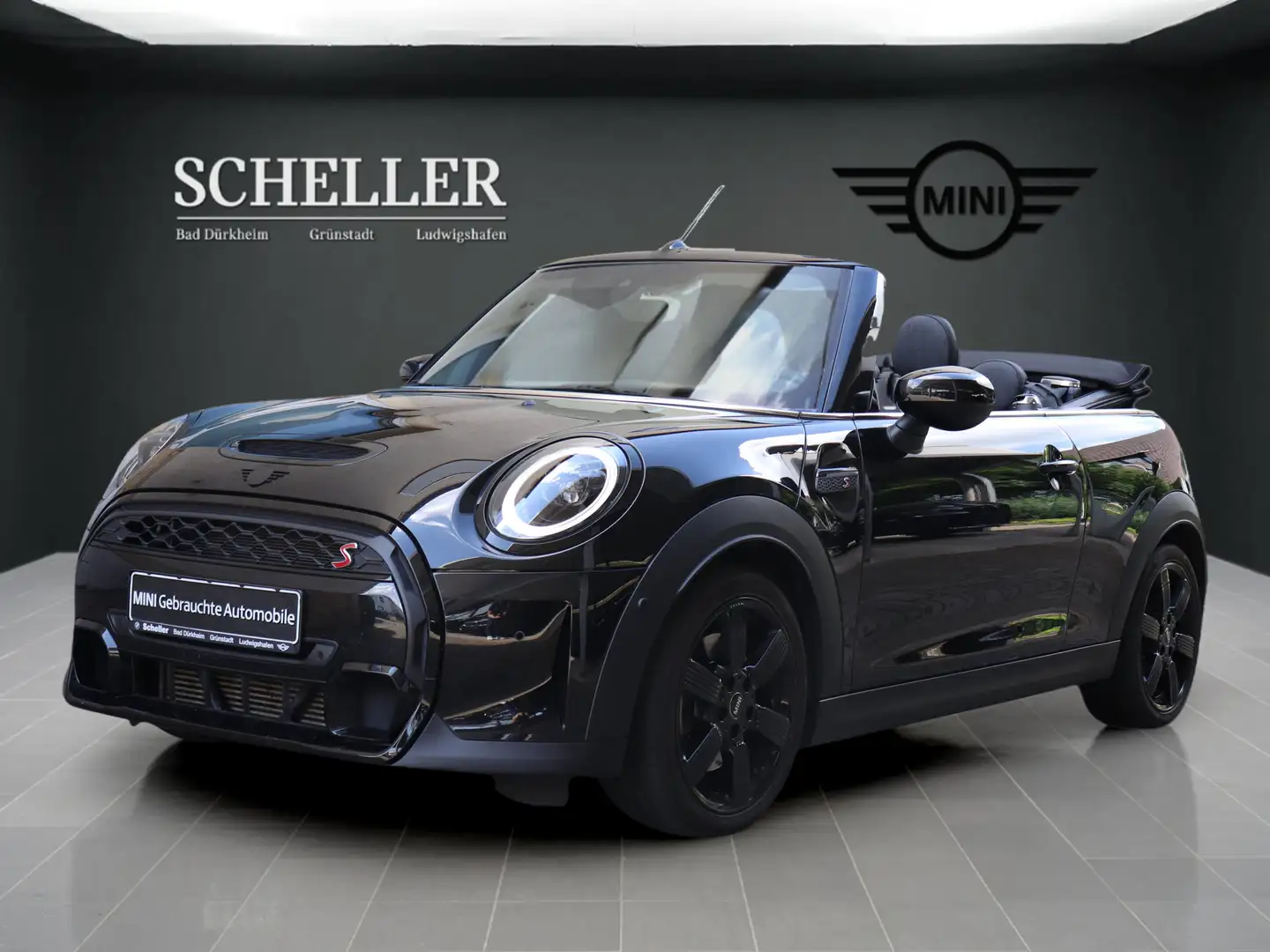 MINI Cooper S Cabrio Cooper S Cabrio Head-Up LED Navi Shz Noir - 1