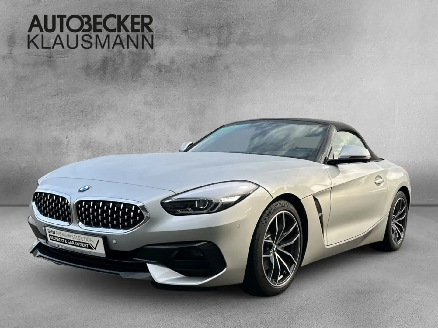 BMW Z4 sDRIVE 20i SPORT LINE AUTOMATIK LC PROF NAVI LED P Silber - 1
