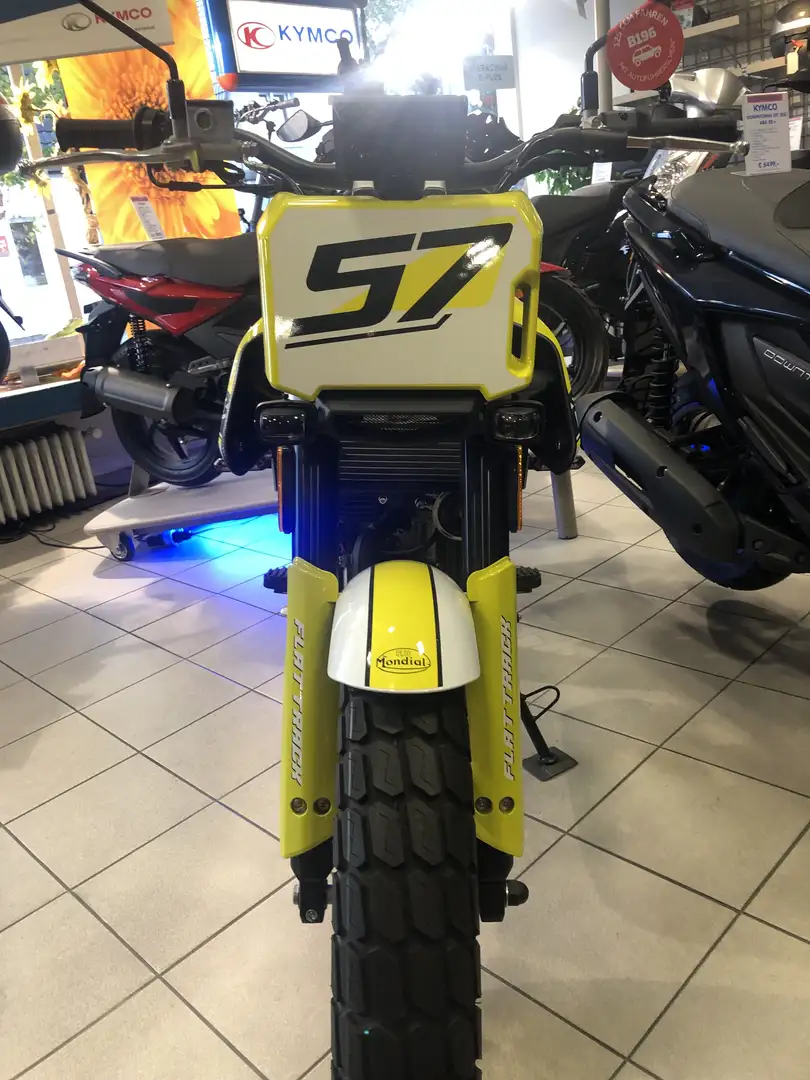 Mondial FLAT TRACK 125i Mondial FLAT TRACK 125i Jaune - 1
