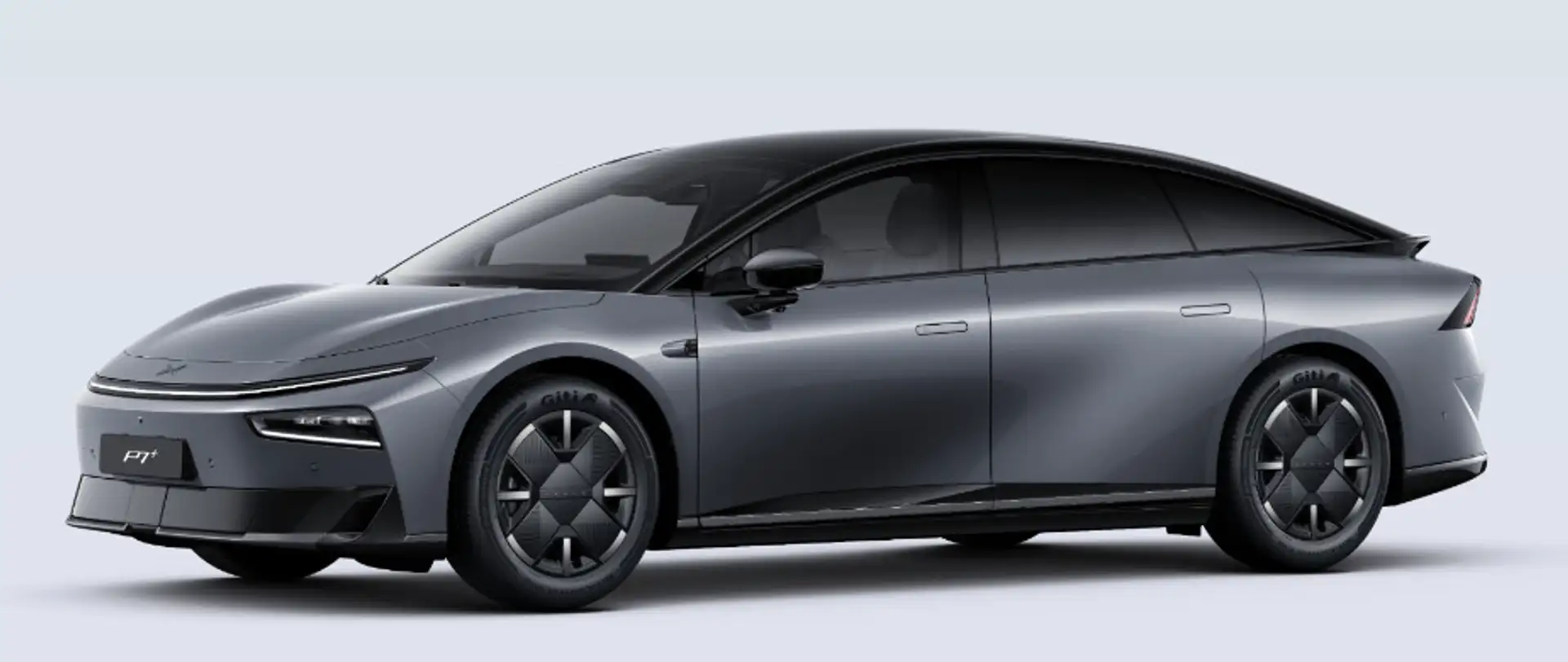 Xpeng P7 + Long Range 74,9kWh RWD Grau - 1