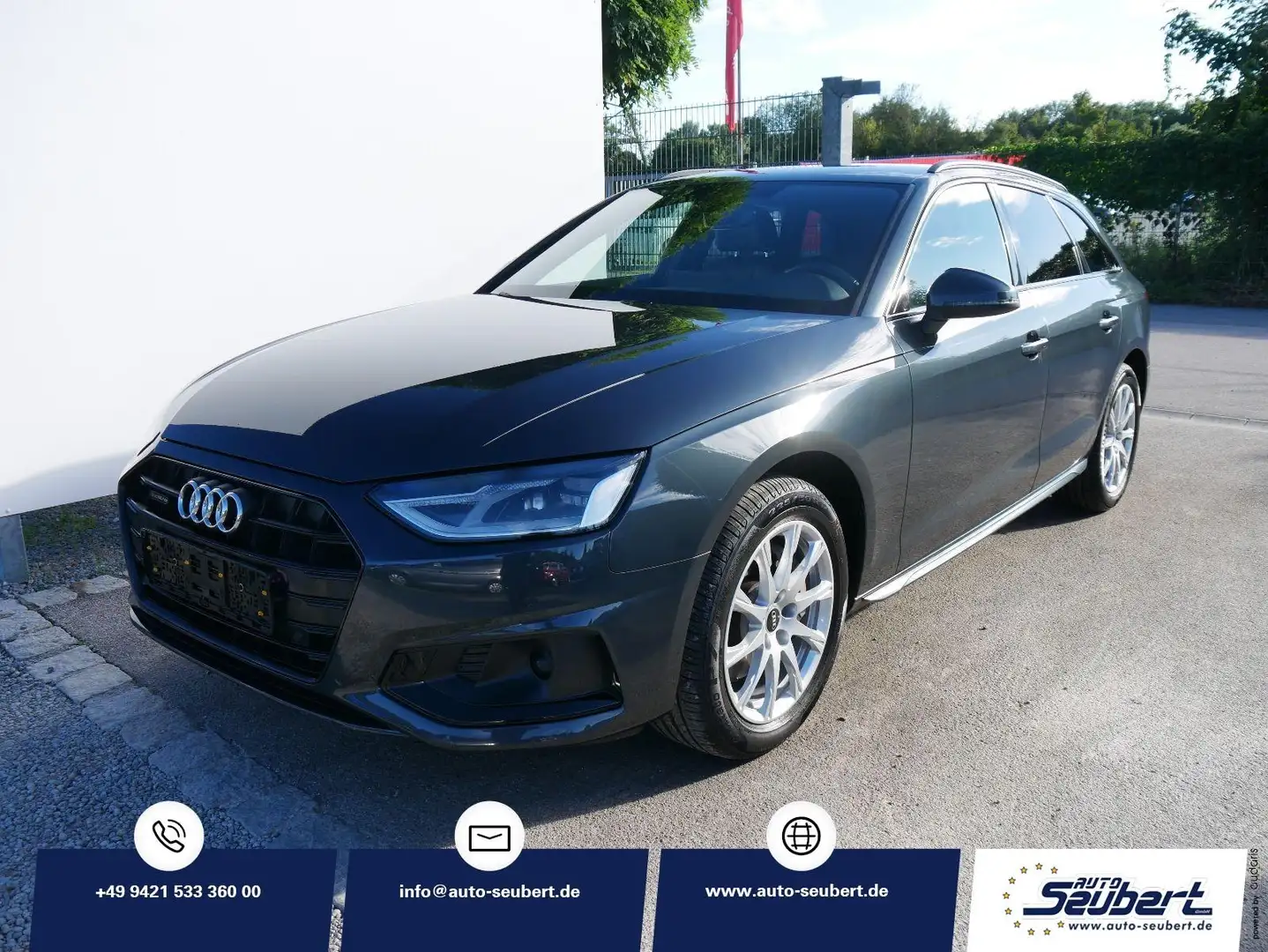 Audi A4 AUDI A4 AVANT 40 TDI QUATTRO*NAVI*LED*PDC*SHZ*AHK- Grau - 1