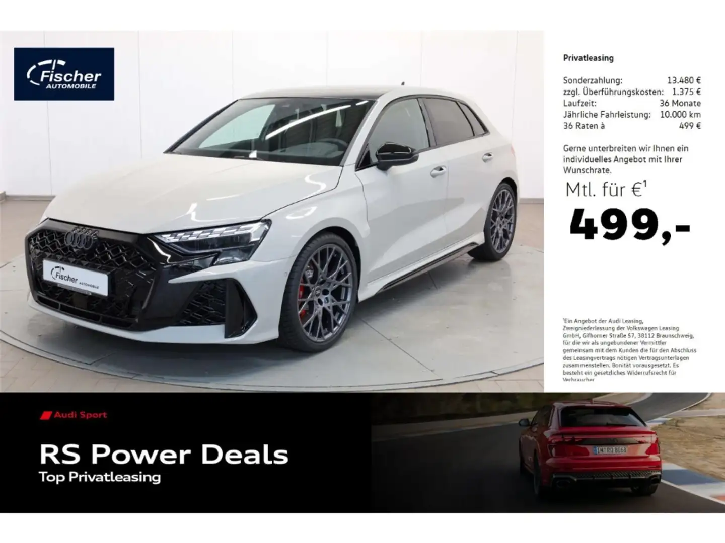 Audi RS3 Sportback TFSI quattro Beige - 1