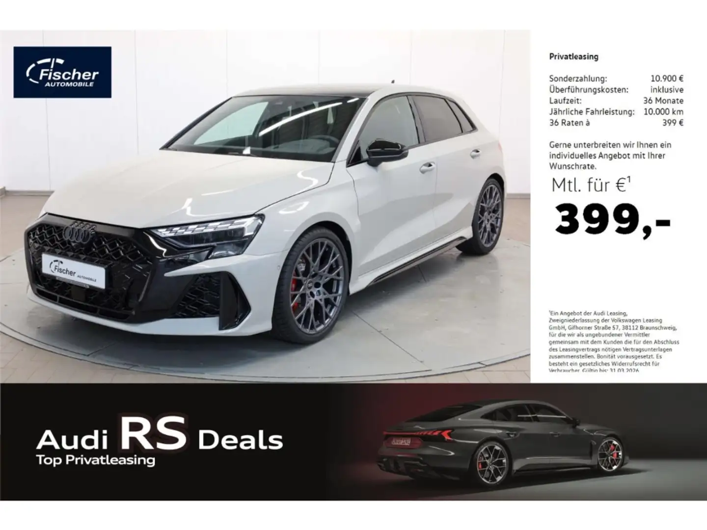 Audi RS3 Sportback TFSI quattro Beige - 1