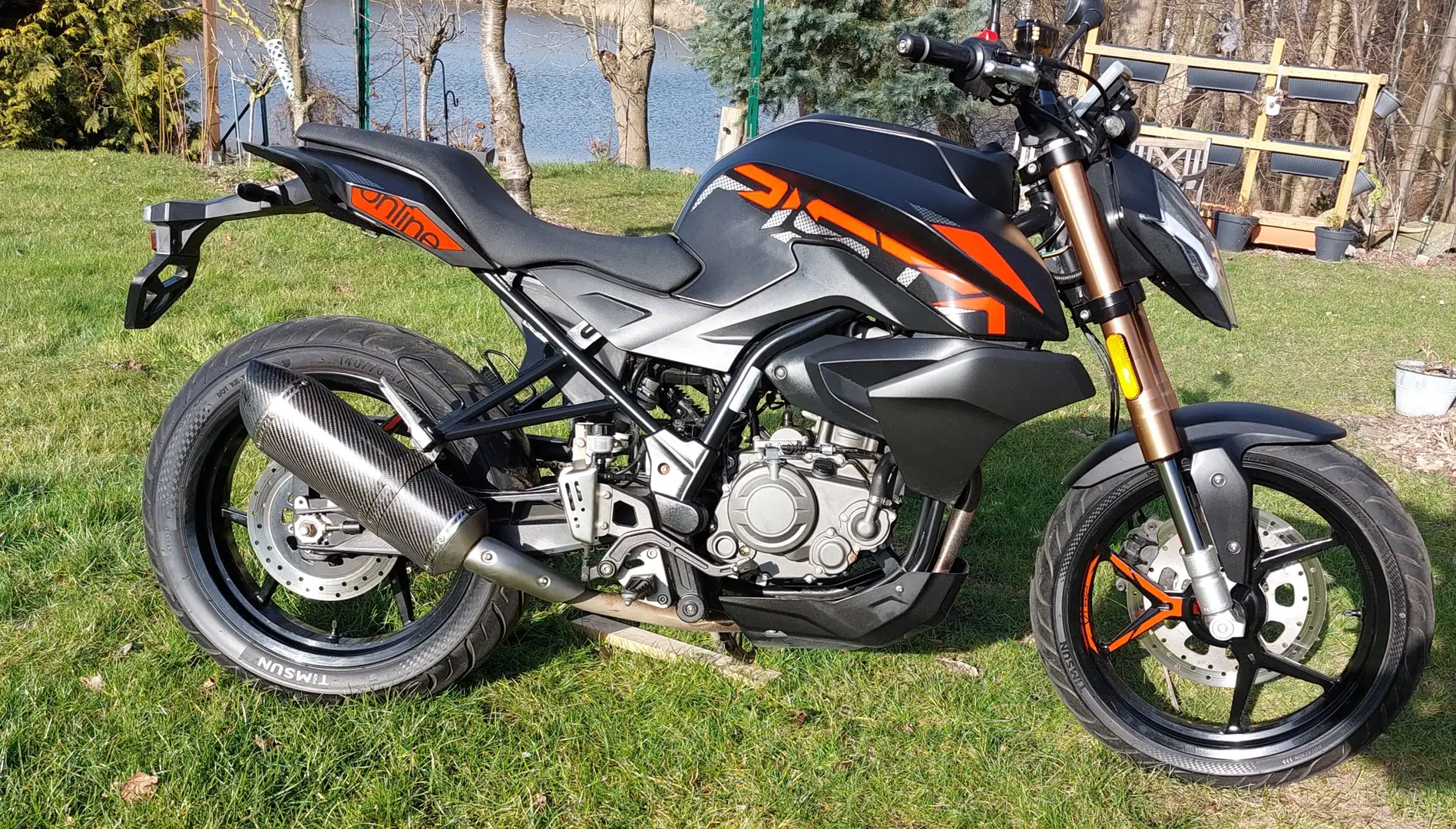 Hanway Pista 125 R ABS Czarny - 1