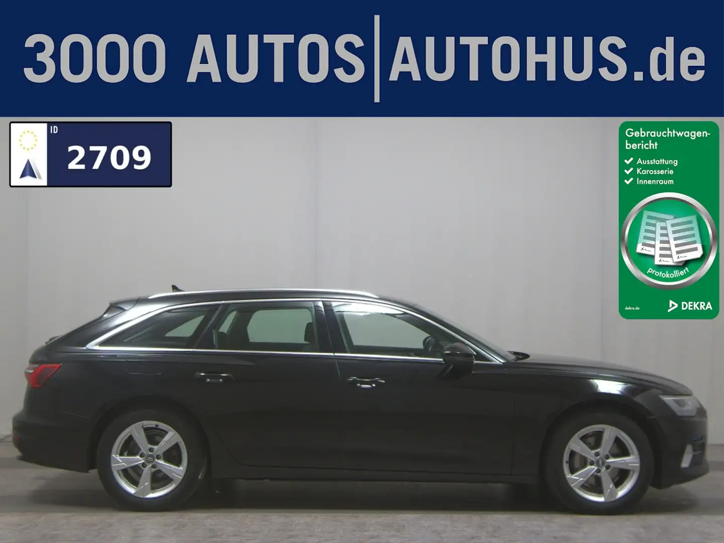 Audi A6 Avant 35 TDI sport Navi LED AHK PDC SHZ Noir - 1