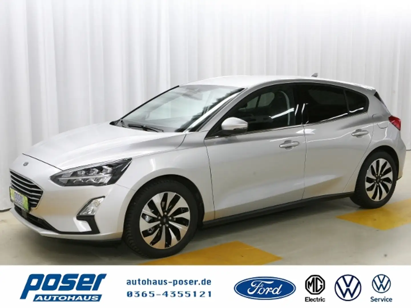 Ford Focus Cool & Connect 1.0 EcoBoost NAVI LED Silber - 1