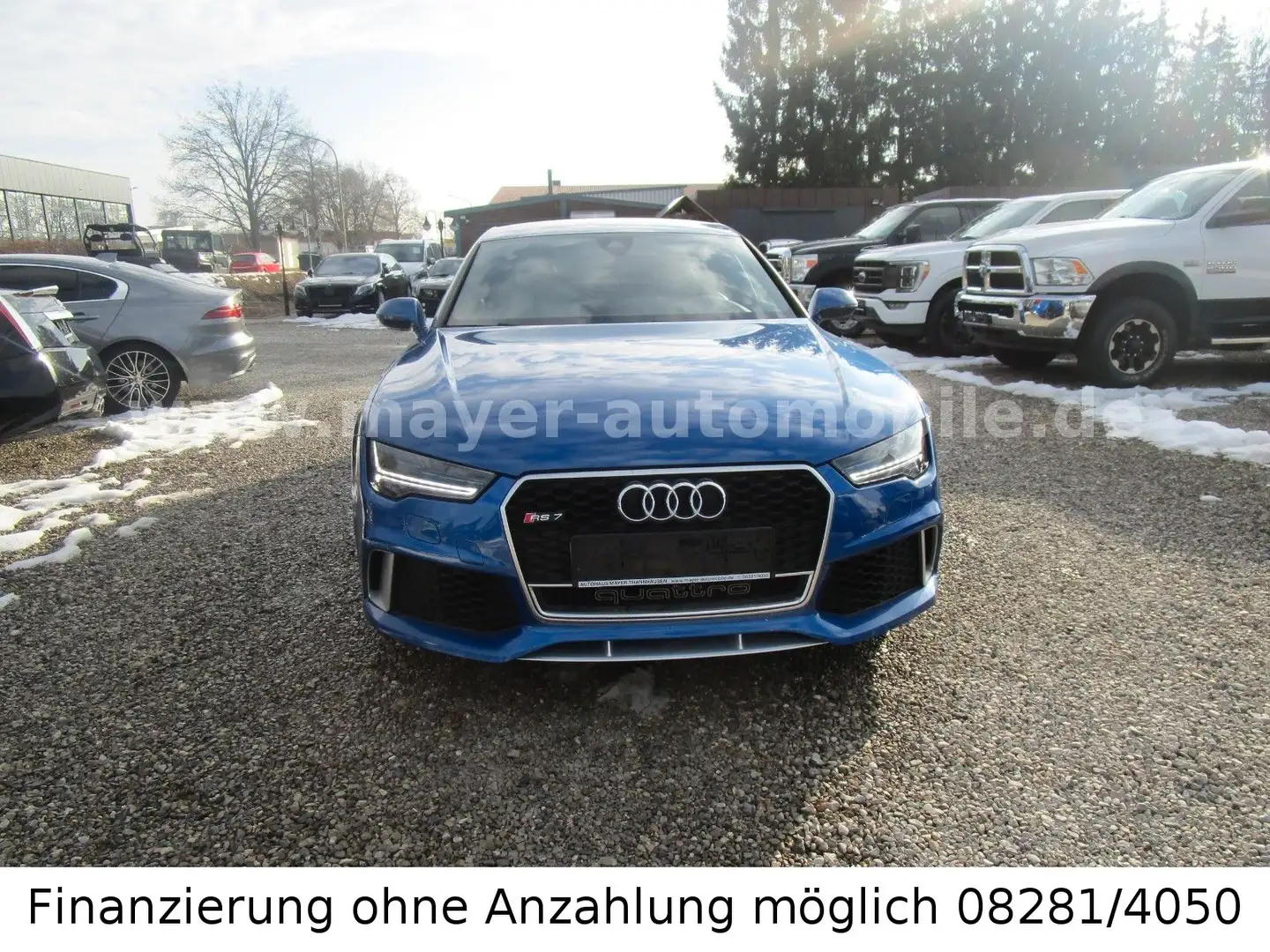 Audi RS7 4.0 TFSI quattro performance *Ceramic*Bose* Bleu - 2