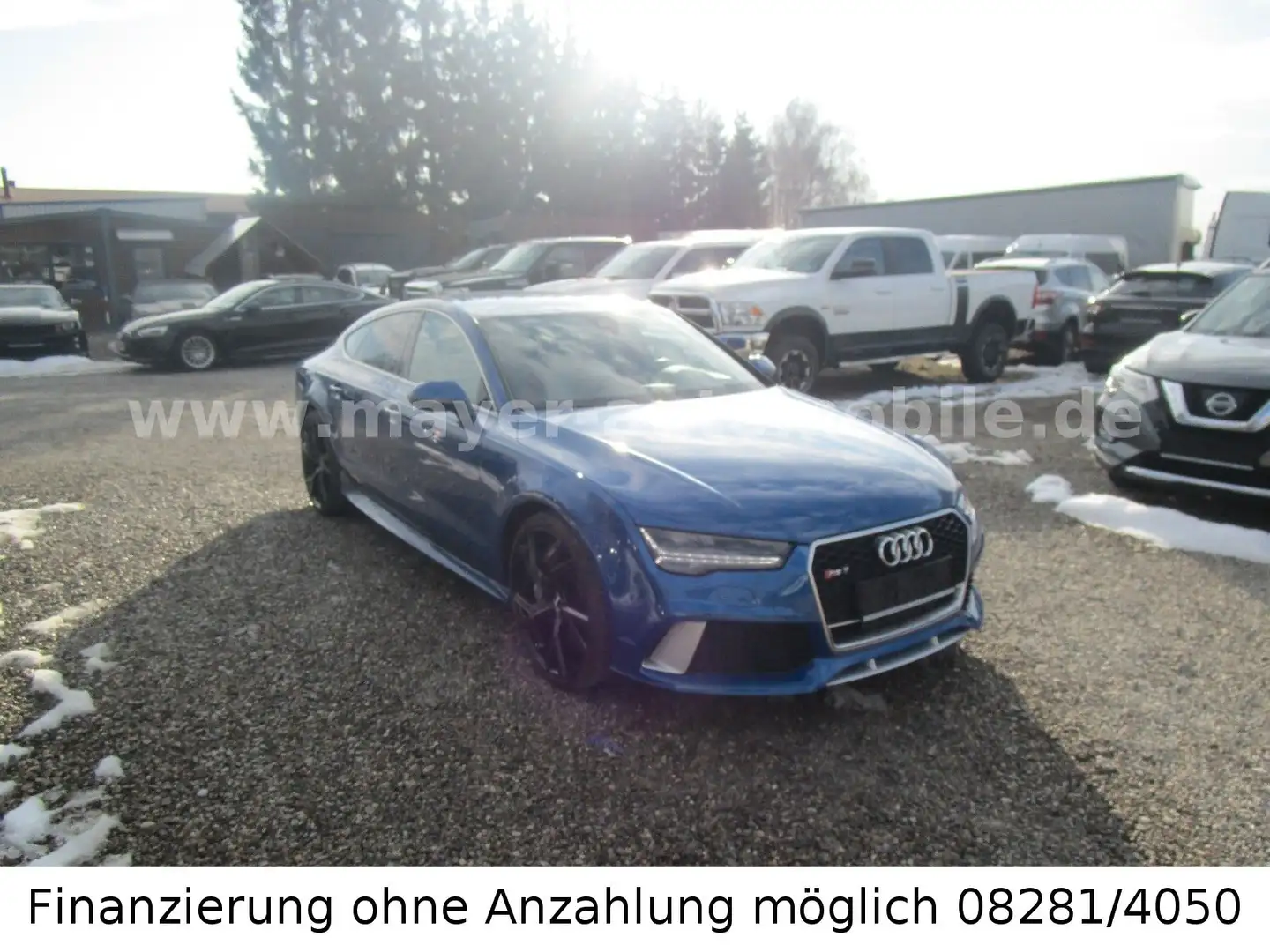 Audi RS7 4.0 TFSI quattro performance *Ceramic*Bose* Bleu - 1