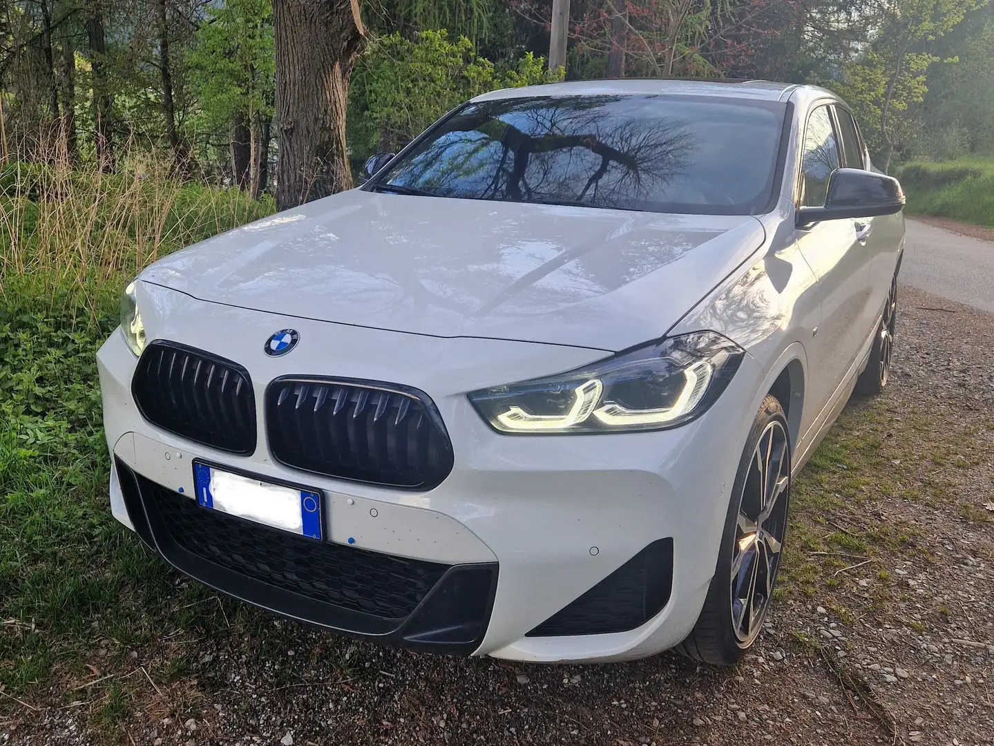 BMW X2 X2 F39 xdrive 25d M-SPORT Head Up-tettuccio Bianco - 1