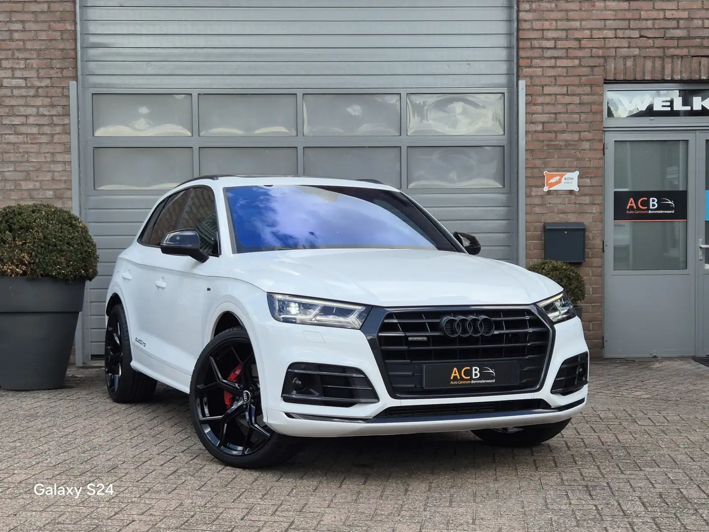 Audi Q5 2.0 TFSI quattro Sport S Line Black Edition Panora Blanco - 1