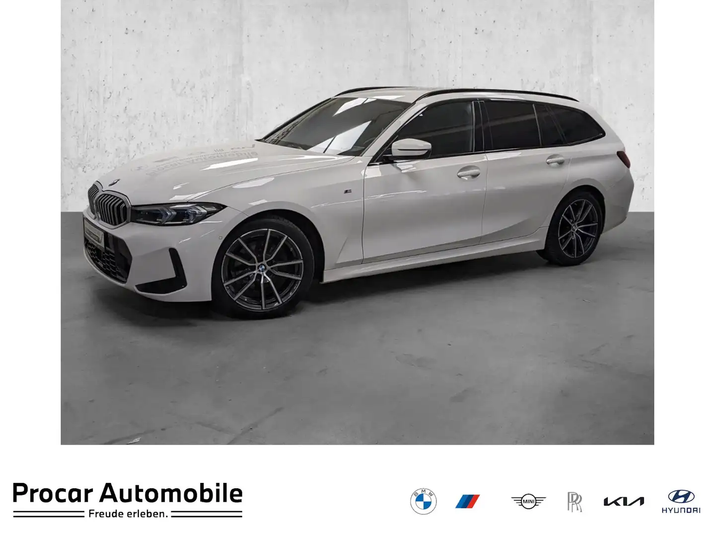 BMW 320 d Touring M Sport ACC 360° HiFi DAB LED WLAN Blanco - 1