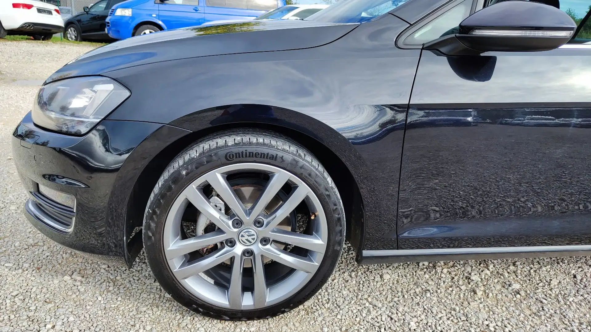 Volkswagen Golf VII 1.4 TSI Var. Highline  Xenon*Leder*Navi Schwarz - 2