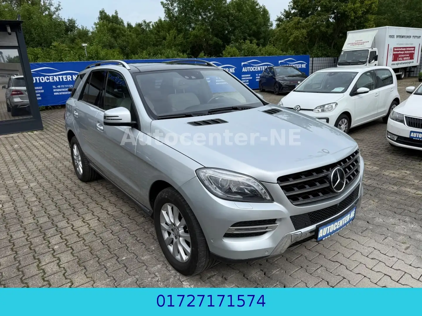 Mercedes-Benz ML 350 /CDI BlueTec/Aut/Navi/Pano/Leder/Euro 6 Silber - 2