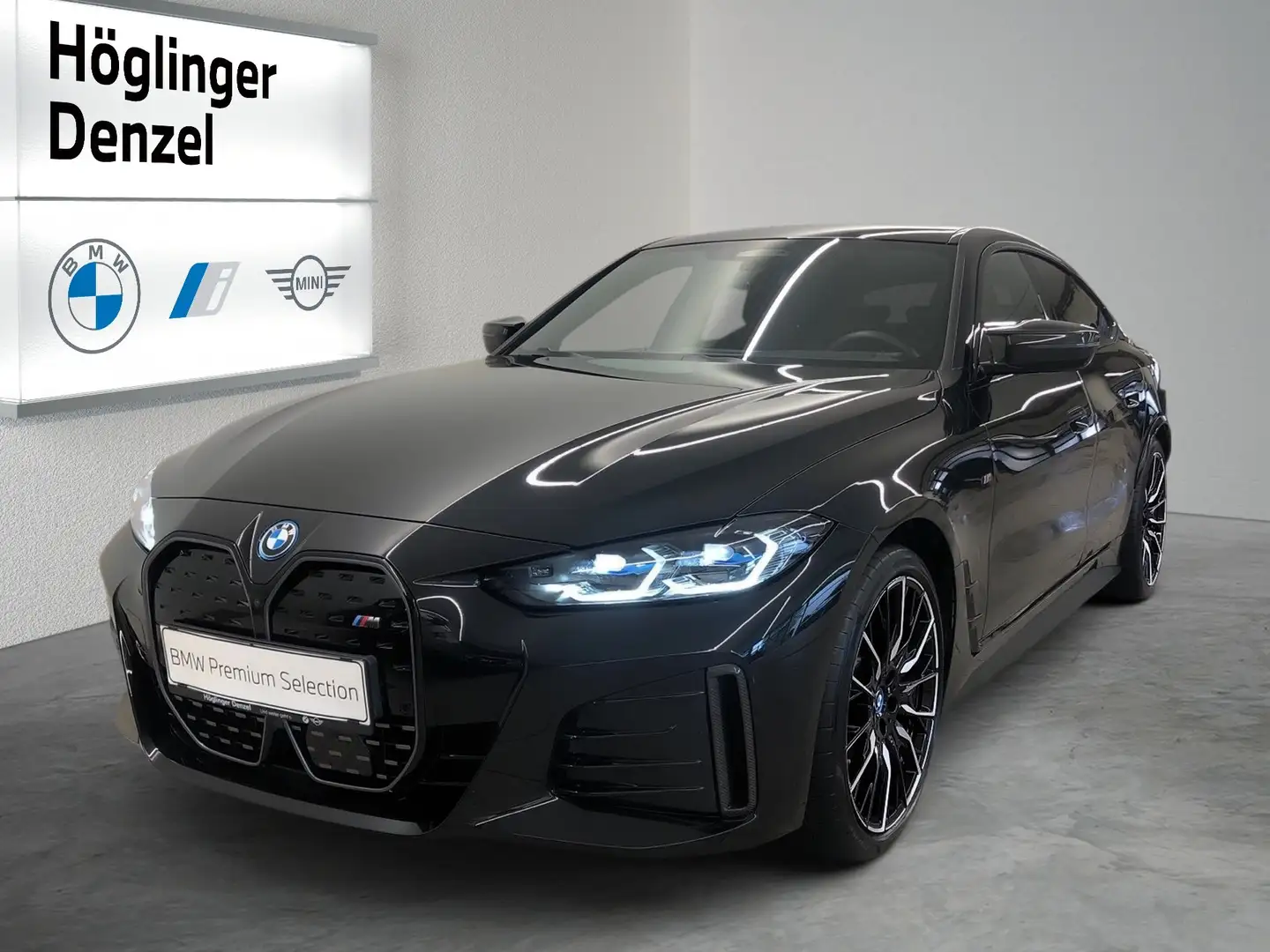 BMW i4 Gran Coupe xDrive M50 Schwarz - 1