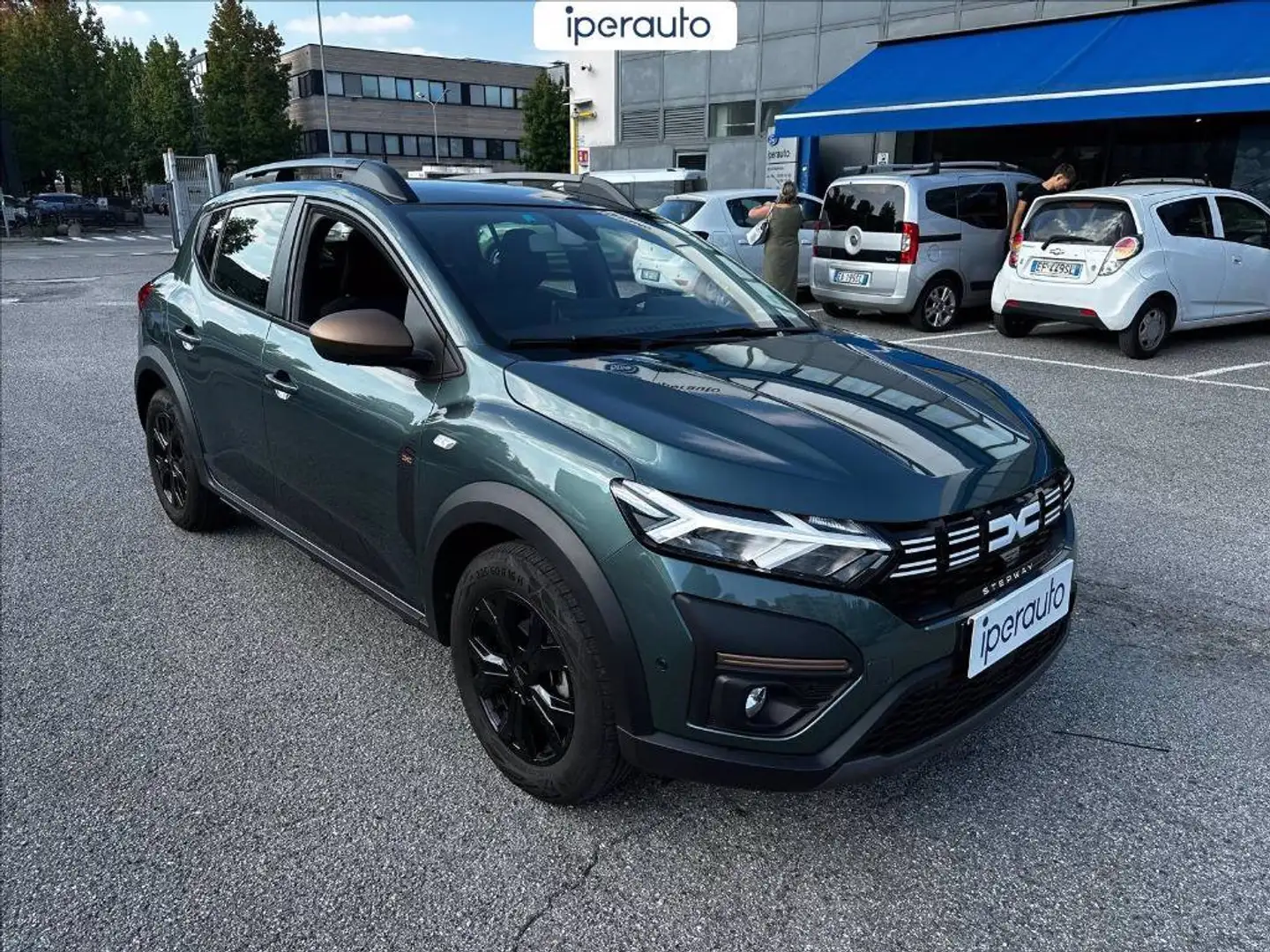 Dacia Sandero stepway 1.0 tce expression up eco-g 100cv Verde - 2