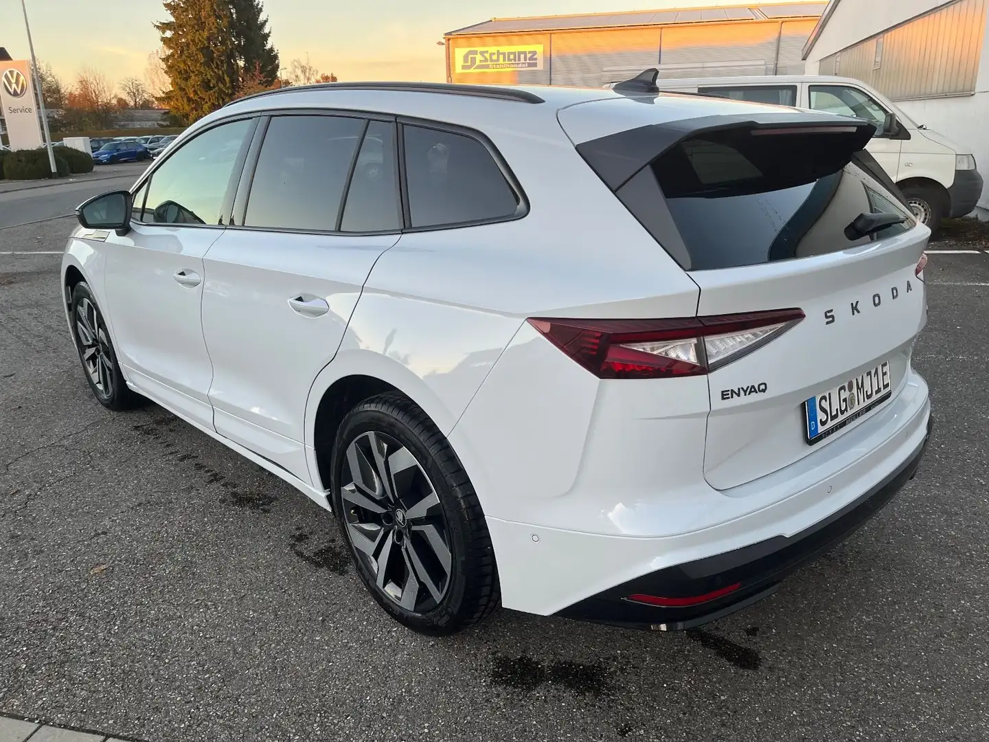 Skoda Enyaq 85x Sportline Maxx|Pano|AHK|Winter|Transp. Blanc - 2