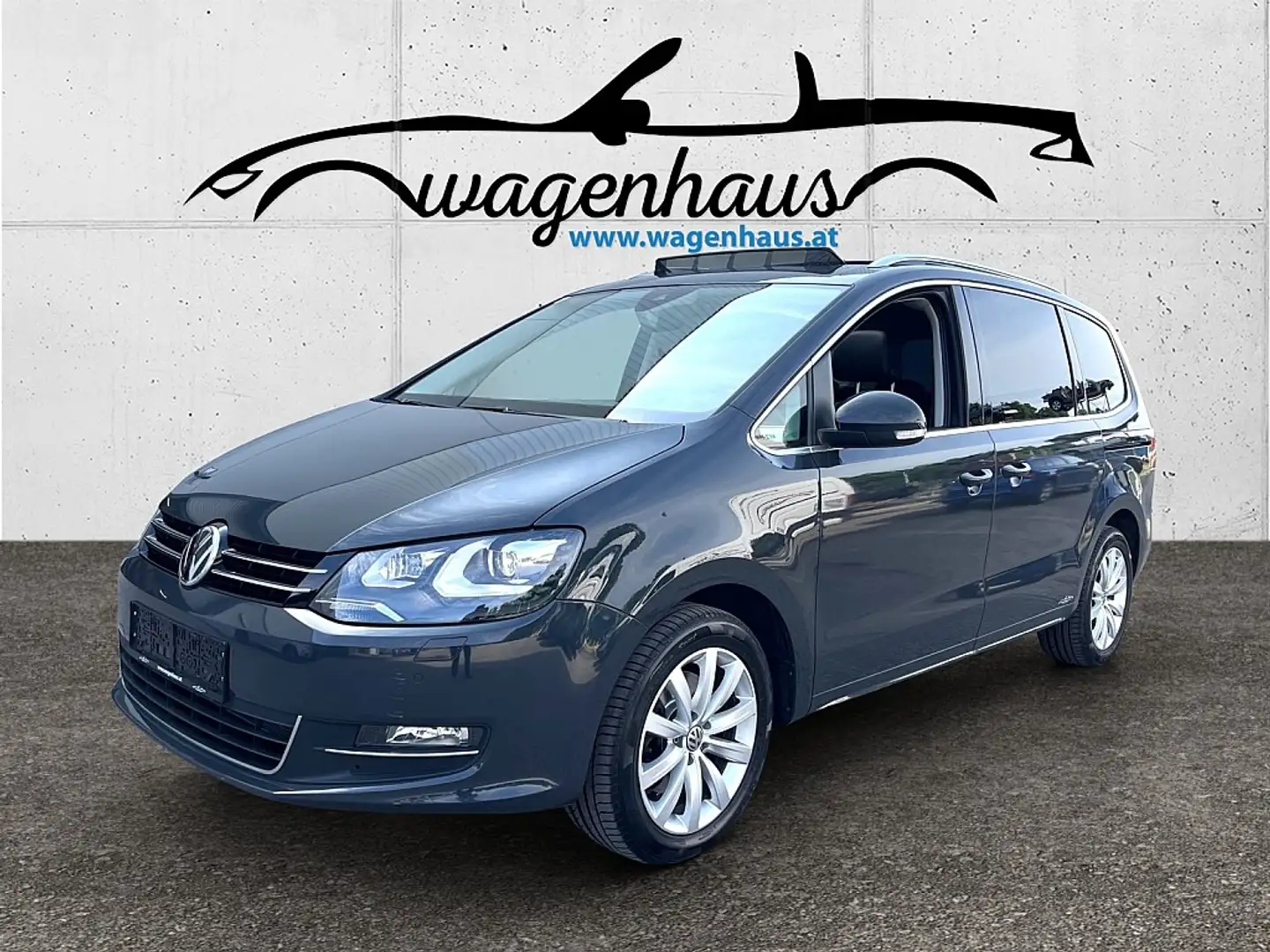 Volkswagen Sharan Business+ SKY 1,4 TSI, ACC, Kamera, Blindspot Grau - 1