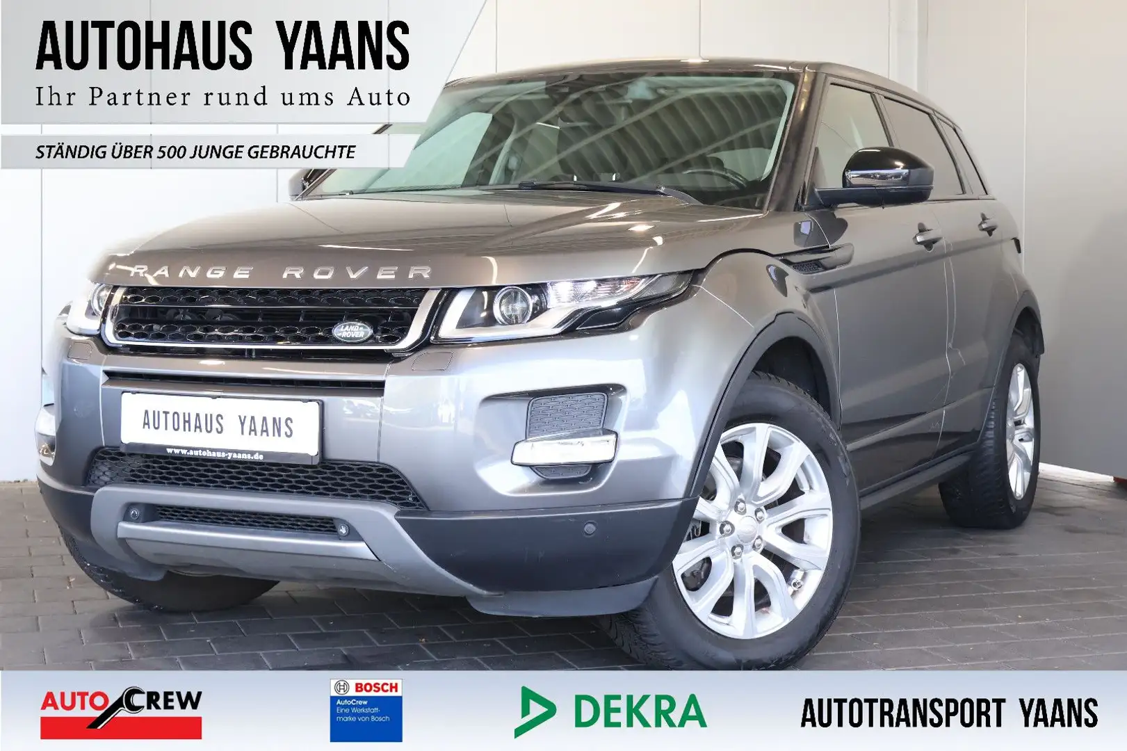 Land Rover Range Rover Evoque SE TD4 Dynamic LED+PANO+AHK Grau - 1