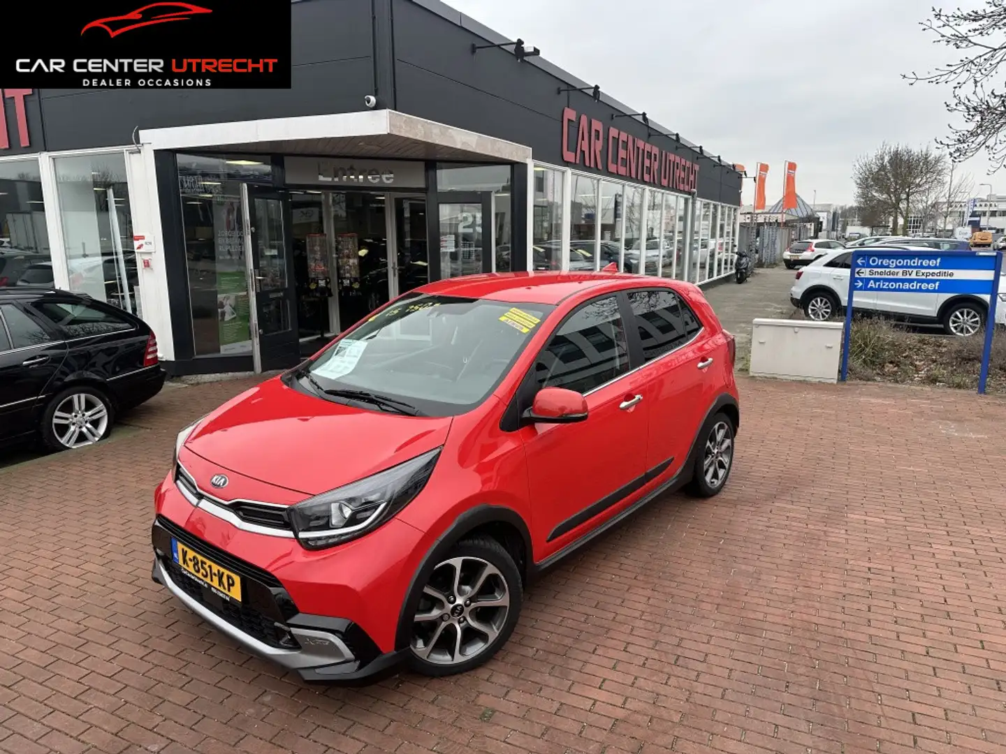 Kia Picanto 1.0 T-GDi X-Line 5p | APK NIEUW | Rood - 1