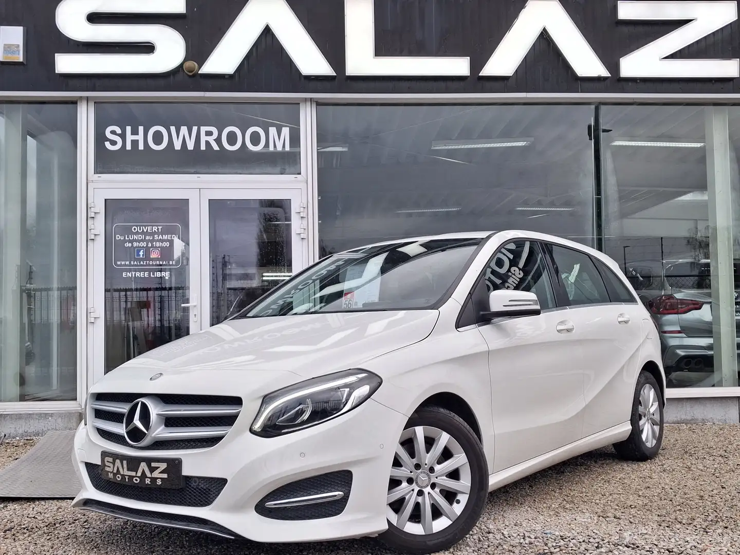 Mercedes-Benz B 180 B 180 / 1 ER PROP / EURO 6B / LED / GPS / GARANTIE Bianco - 1