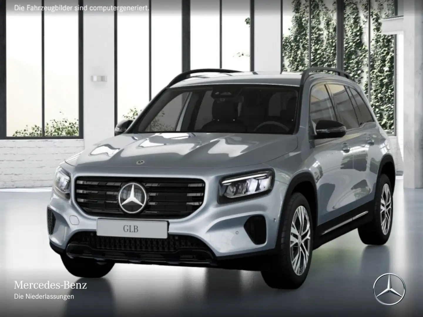 Mercedes-Benz GLB 200 PROGRESSIVE+NIGHT+LED+KAMERA+TOTW+7G Argento - 2