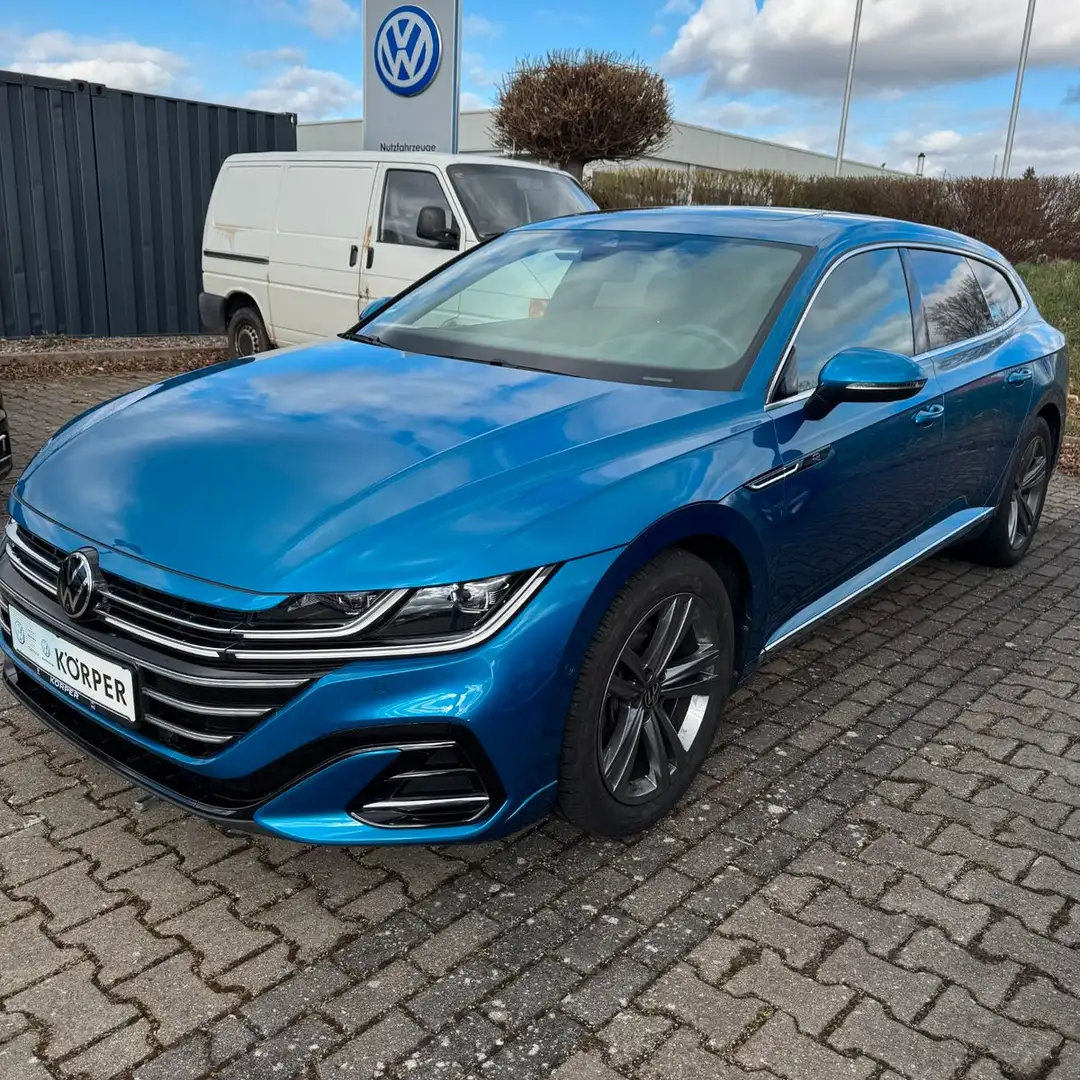 Volkswagen Arteon Shooting Brake R-Line 4Motion Bleu - 1