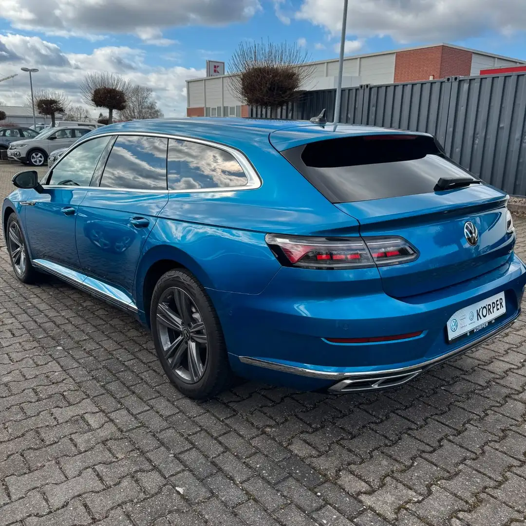 Volkswagen Arteon Shooting Brake R-Line 4Motion Bleu - 2