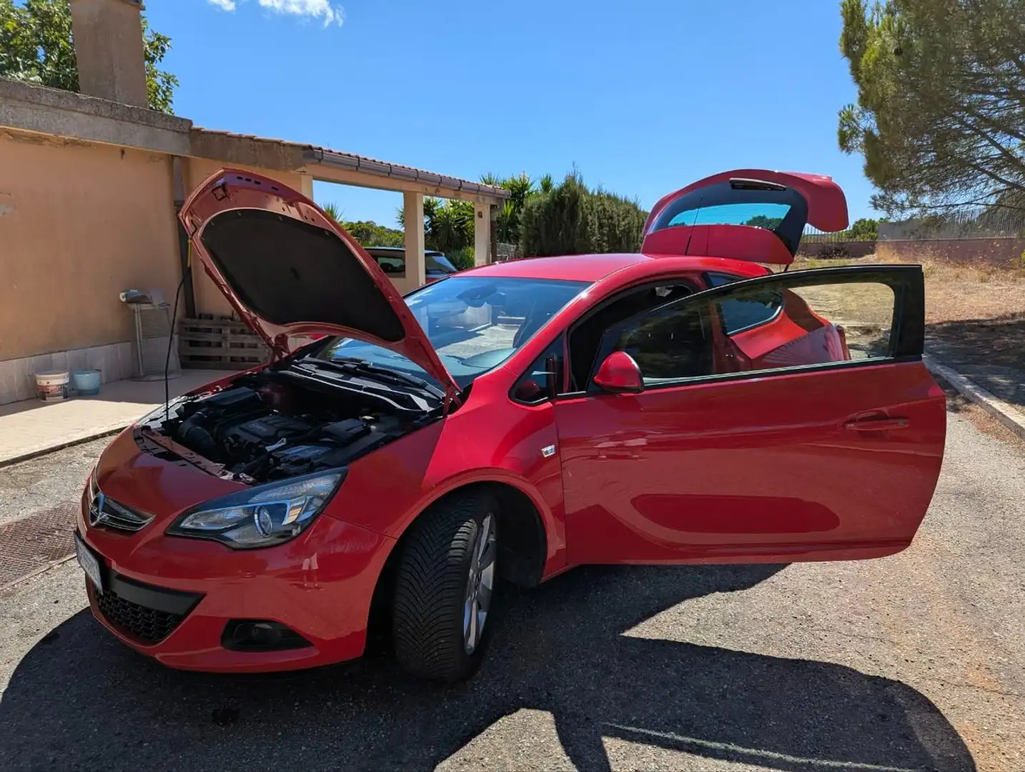 Opel Astra Astra IV 2010 GTC GTC 1.4 t ecotec Cosmo s Rosso - 2