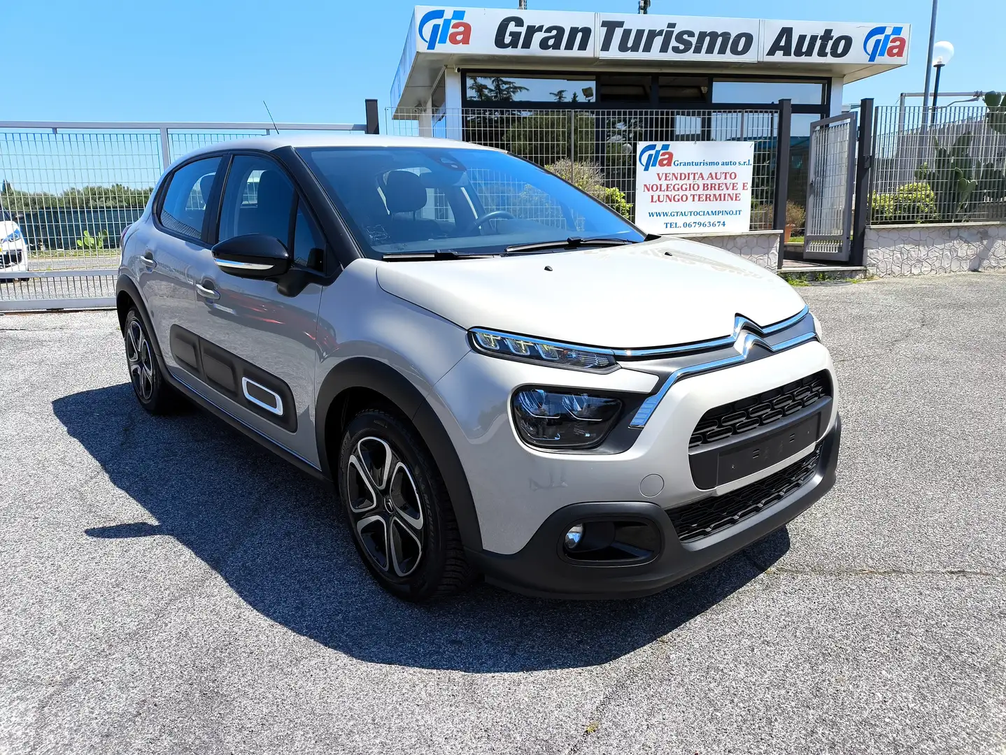 Citroen C3 1.2 Shine Pack PREZZO REALE!! TAGLIANDI CITROEN Grigio - 1