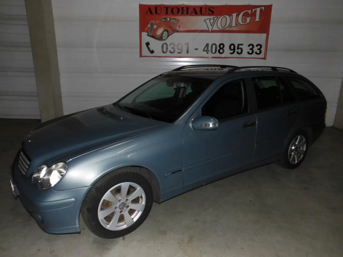 Mercedes-Benz C 200 T-Modell C 200 T Kompressor Grigio - 2