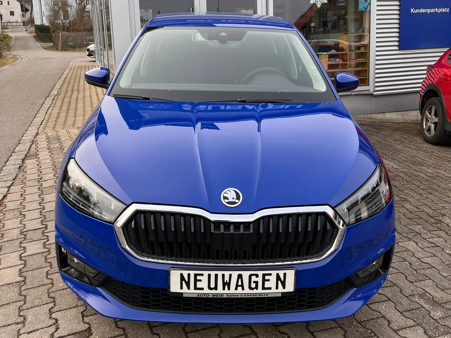 Skoda Fabia Essence Blau - 2