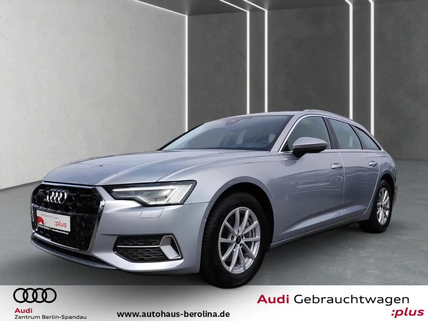 Audi A6 45 TFSI Adv. S tronic *MATRIX*AHK*NAV+* Silber - 2