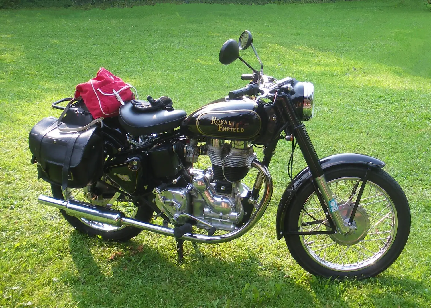 Royal Enfield Bullet 500 Czarny - 2