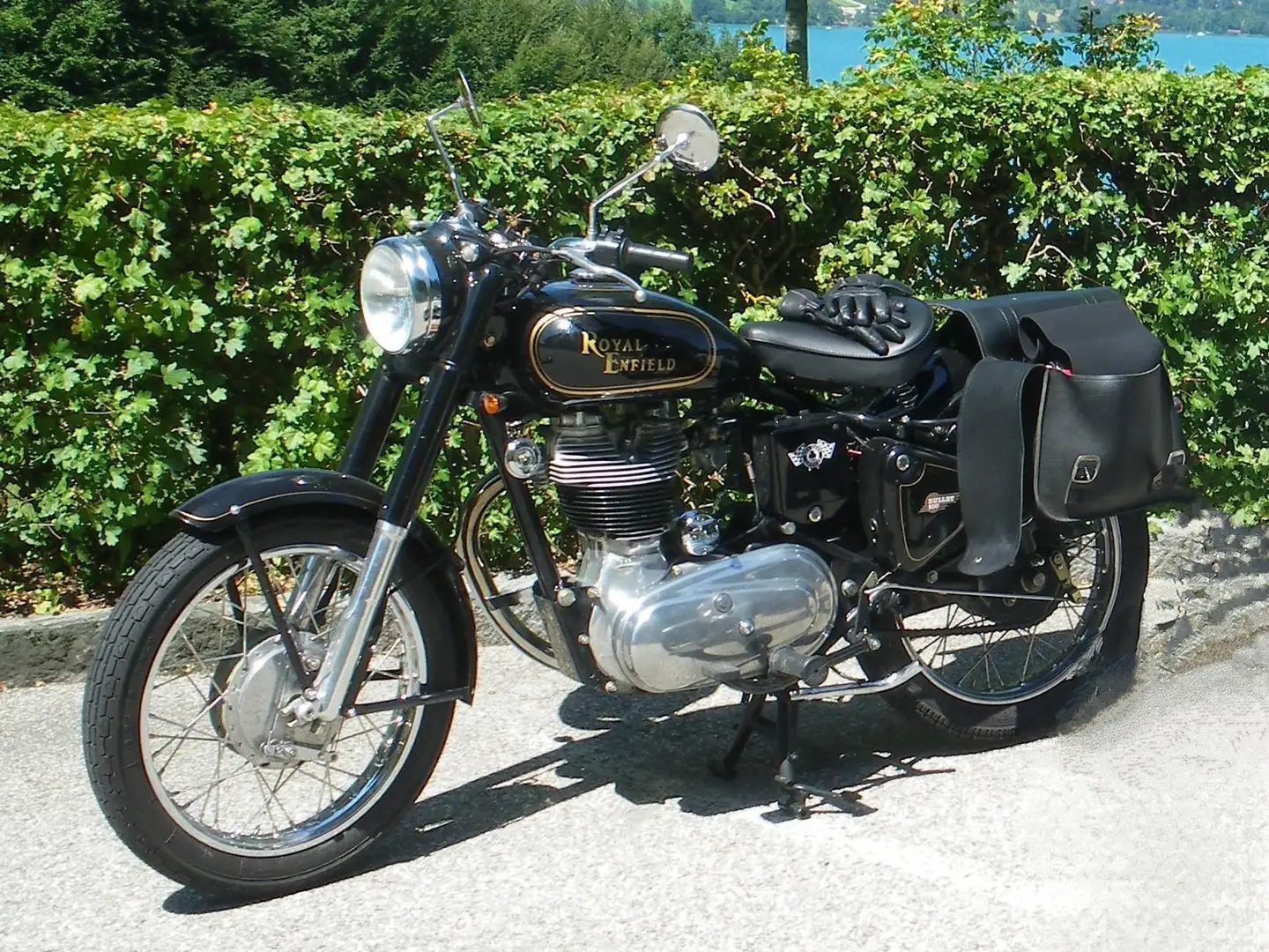Royal Enfield Bullet 500 Czarny - 1