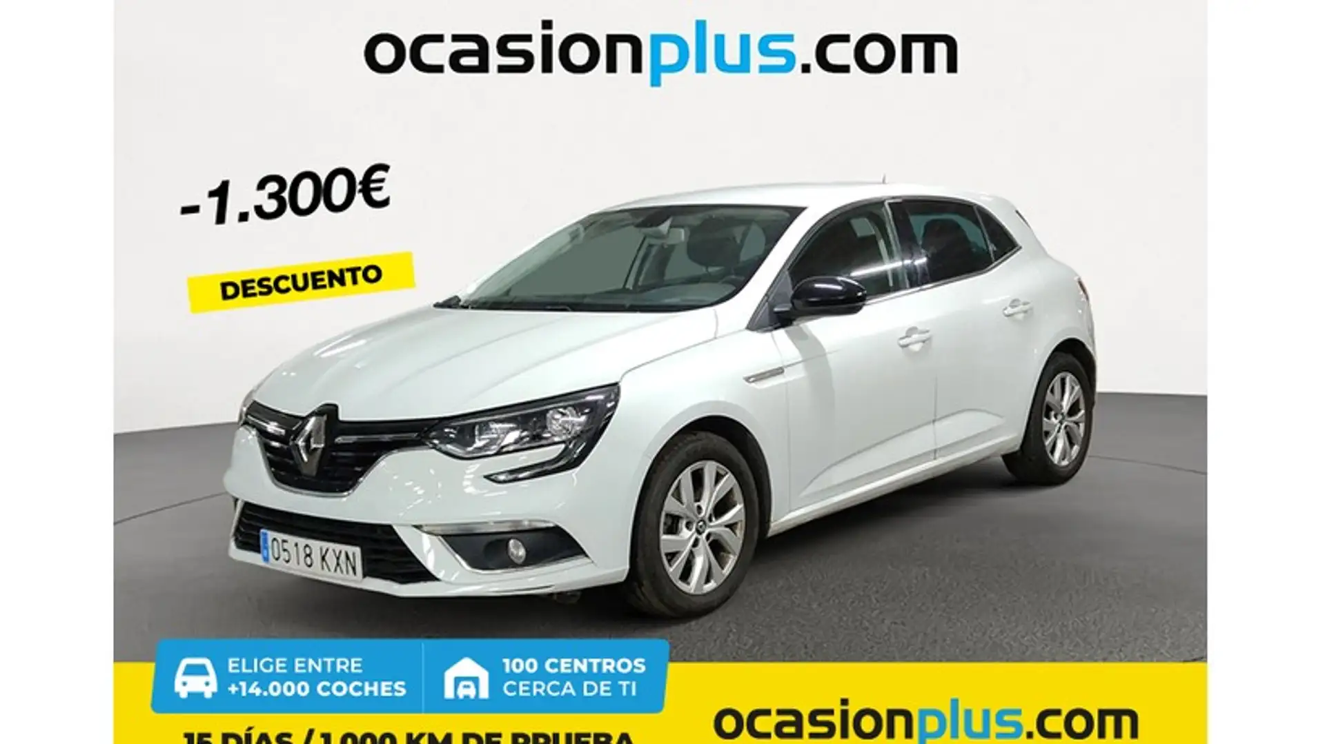 Renault Megane 1.3 TCe GPF Limited 103kW Weiß - 1