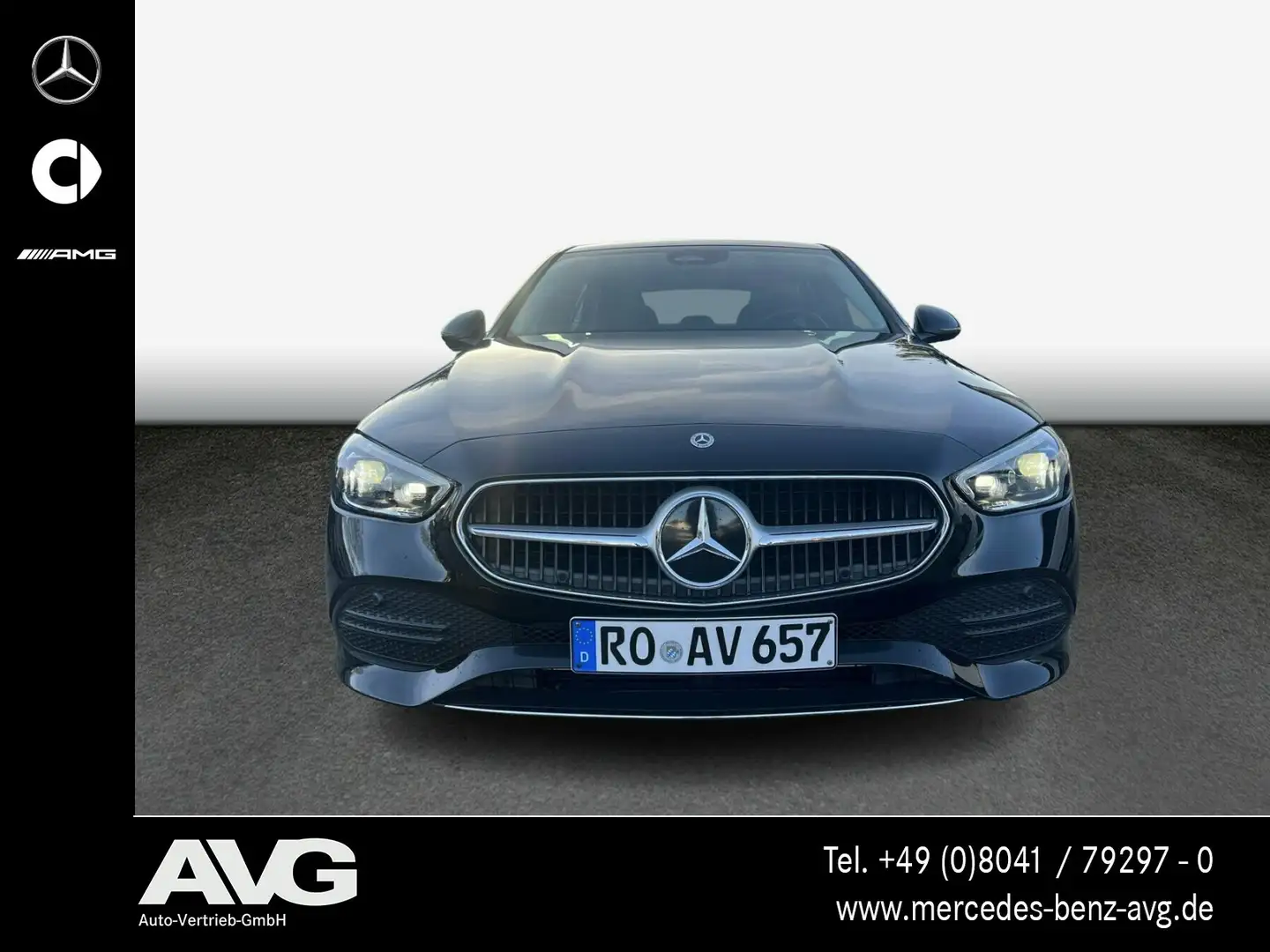 Mercedes-Benz C 180 C 180 AVANTGARDE AHK DIGITAL Light Sound RF AR Černá - 2