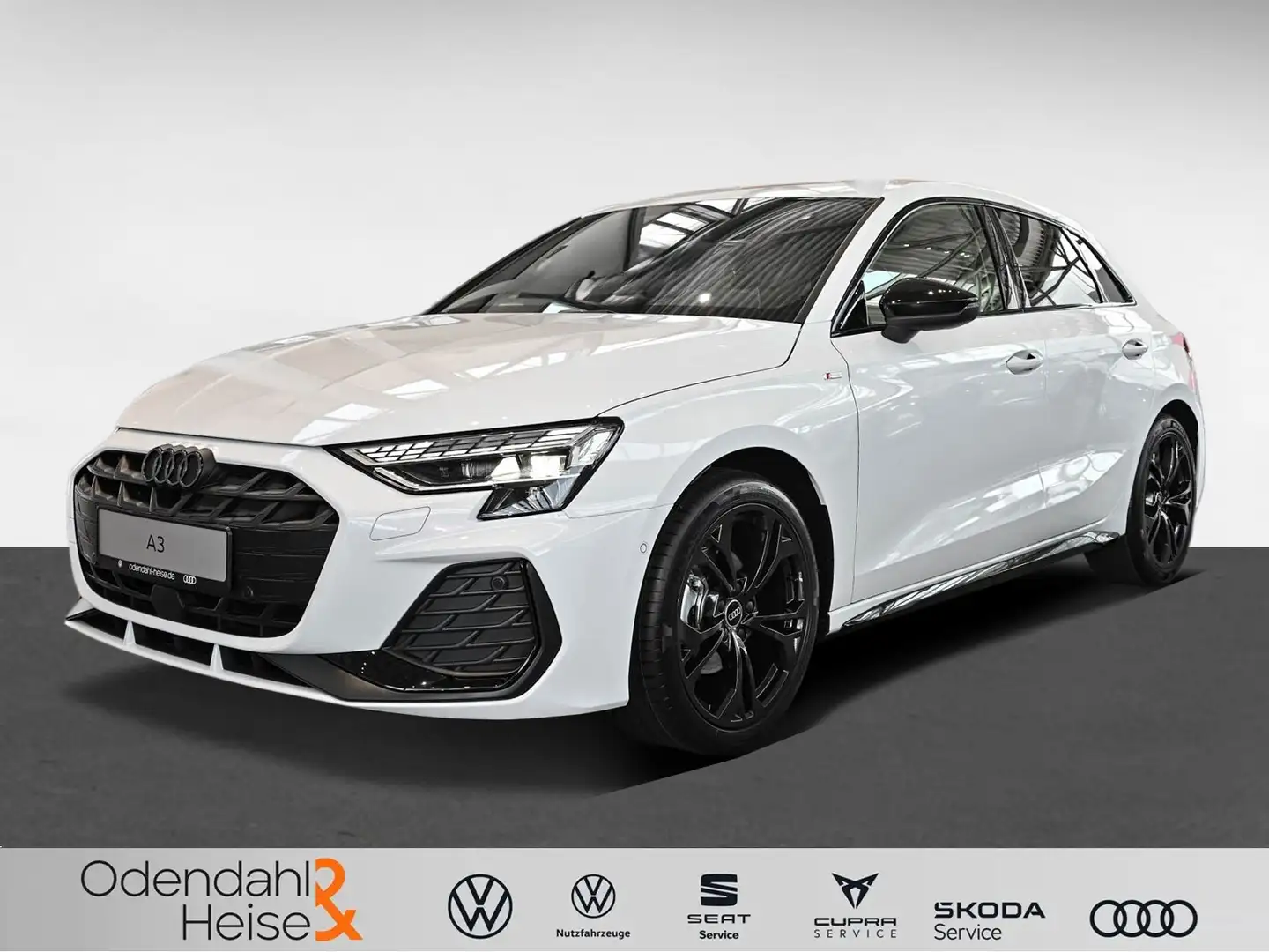 Audi A3 Sportback S line 35 TFSI 110 kW S tronic  Navi Weiß - 1