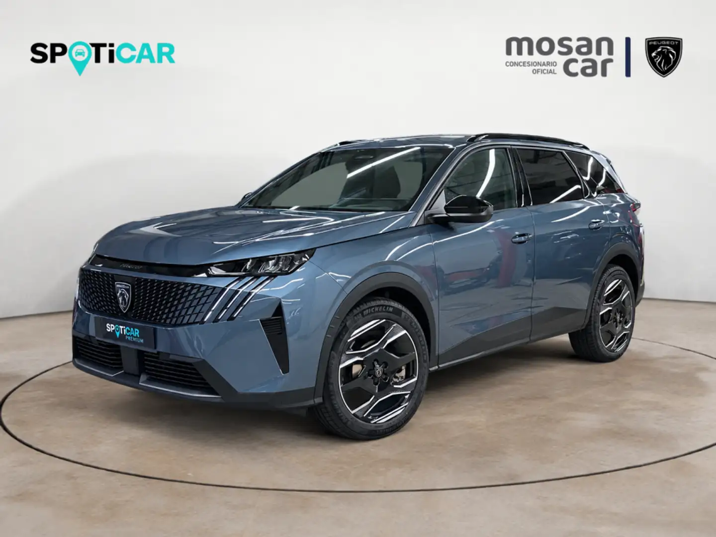 Peugeot 5008 N BEV 73KWH 214 ALLURE 7PL GPS LL19 RADAR AV AR+CA Azul - 1
