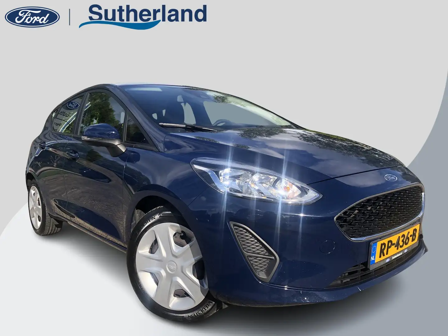 Ford Fiesta 1.1 Trend 85pk 5 deurs | Navigatie | Apple Carplay Blauw - 1