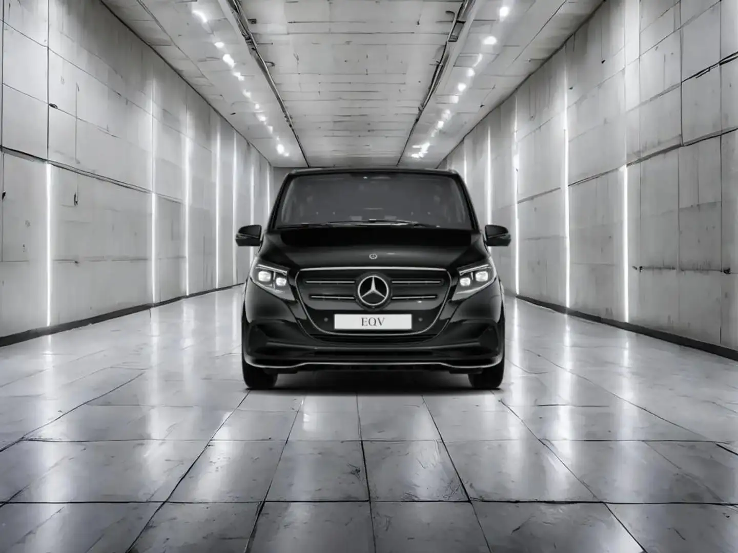 Mercedes-Benz EQV 300 AIRMATIC+DISTR+MBUX+KAMERA+LED+KLIMA+DAB Noir - 2