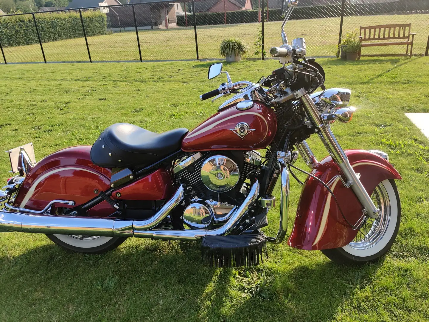 Kawasaki VN 800 drifter crvena - 1