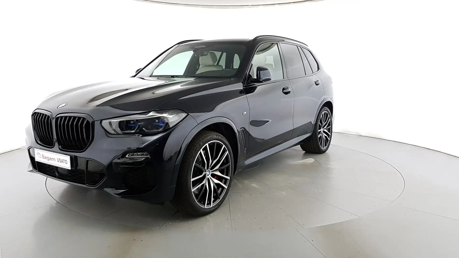 BMW X5 xdrive40d mhev 48V Msport auto Nero - 1