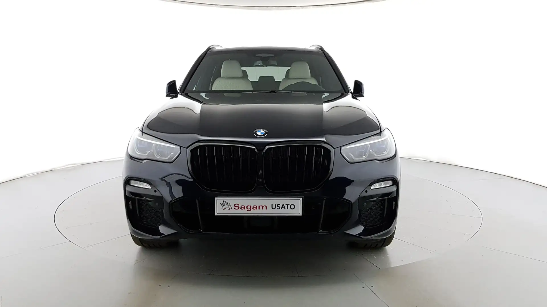 BMW X5 xdrive40d mhev 48V Msport auto Nero - 2