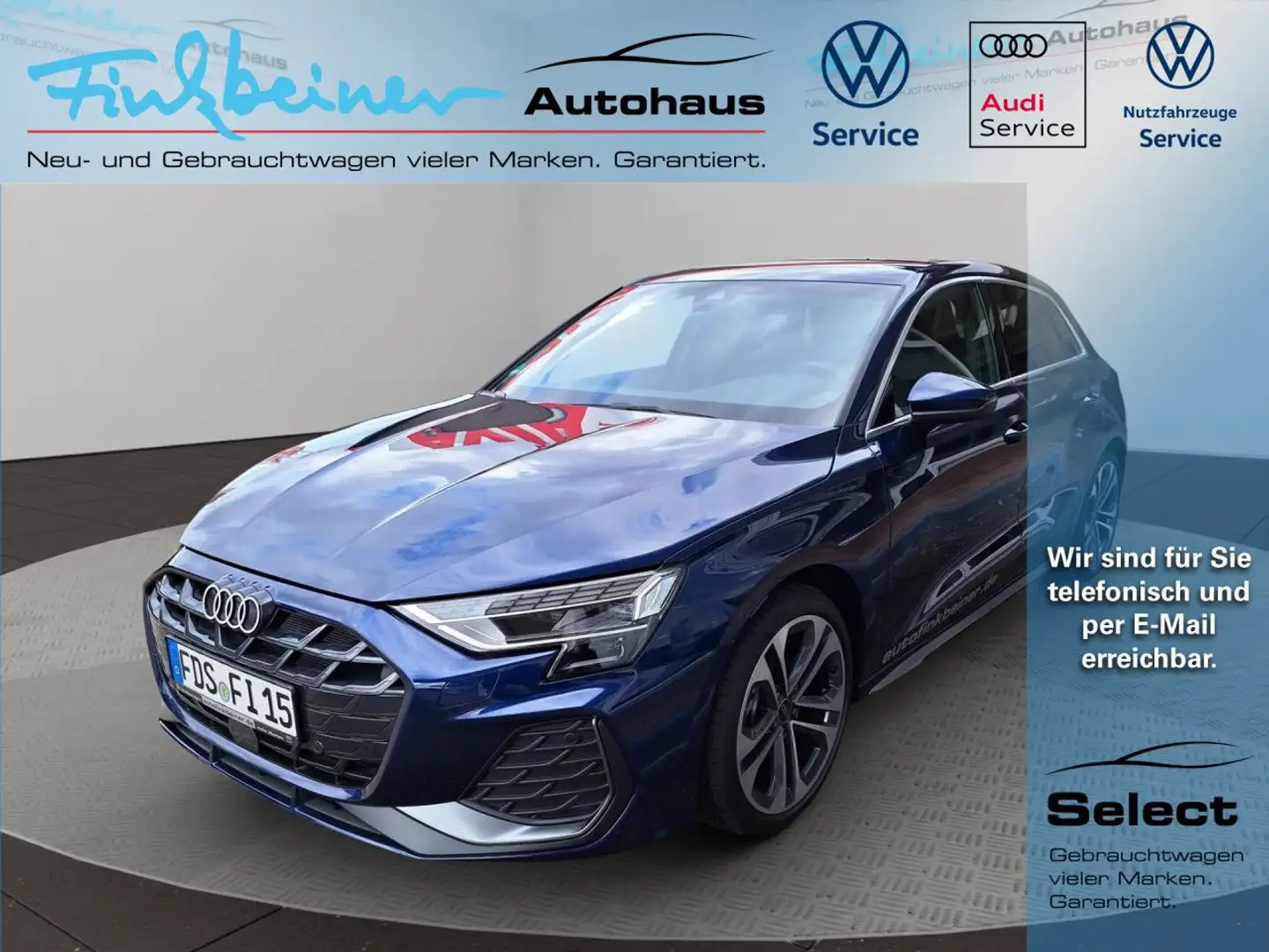 Audi A3 Sportback S-Line 35 TFSI S-tronic Bluetooth LED Blau - 1