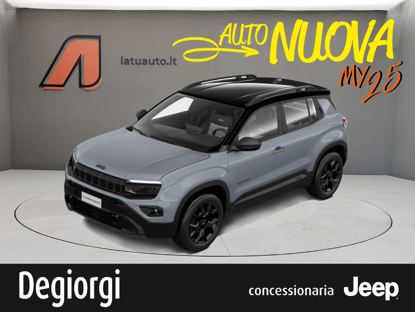 Jeep Avenger 1.2 E-HYBRID 136CV UPLAND 4XE EDCT6 Grigio - 1