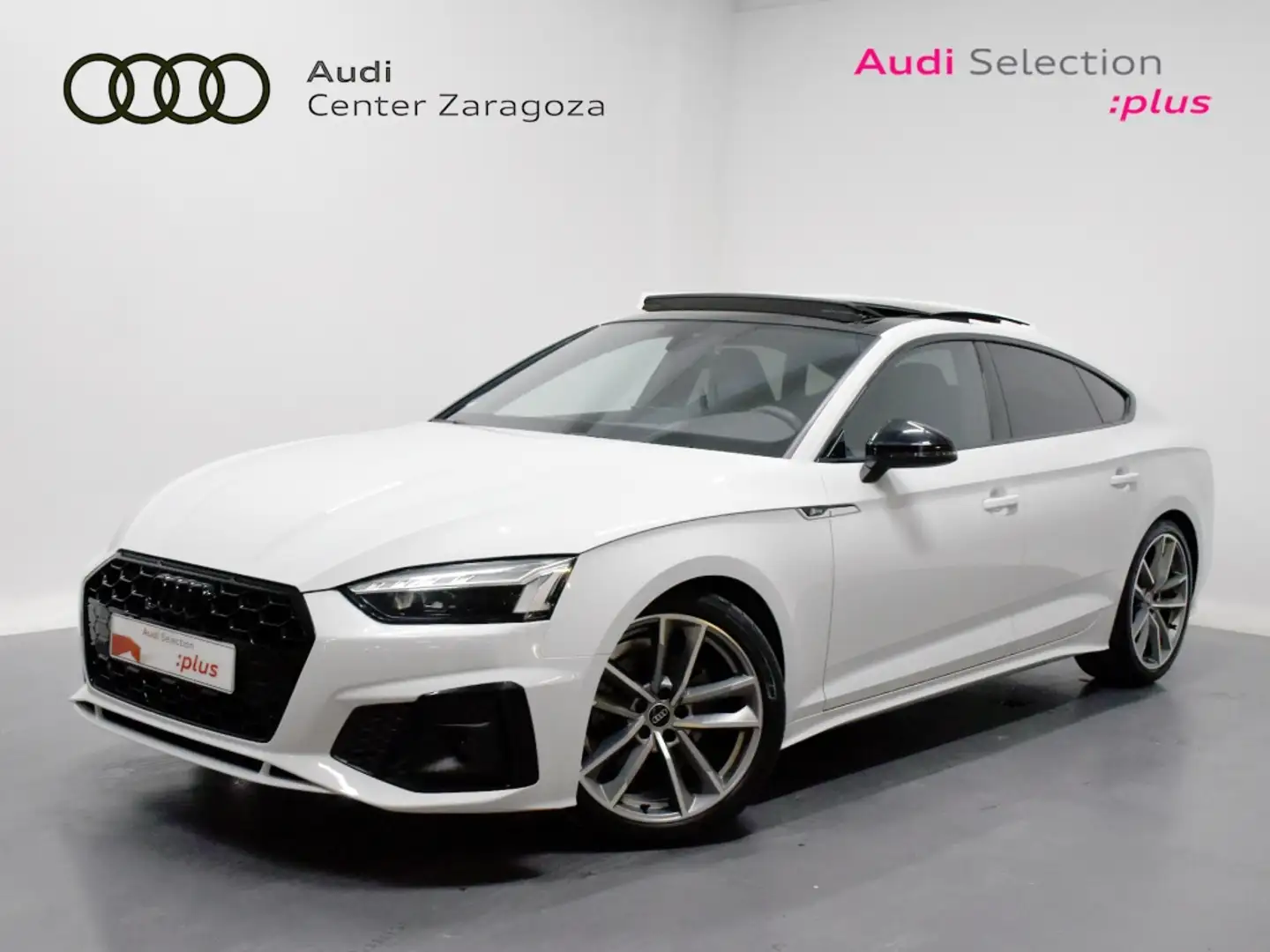 Audi A5 Sportback 35 TDI Black line S tronic Blanco - 1