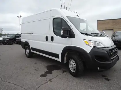 White 2025 RAM ProMaster 2500 Tradesman 136 High Roof Cargo Van FWD Van Front-Wheel Drive Automatic